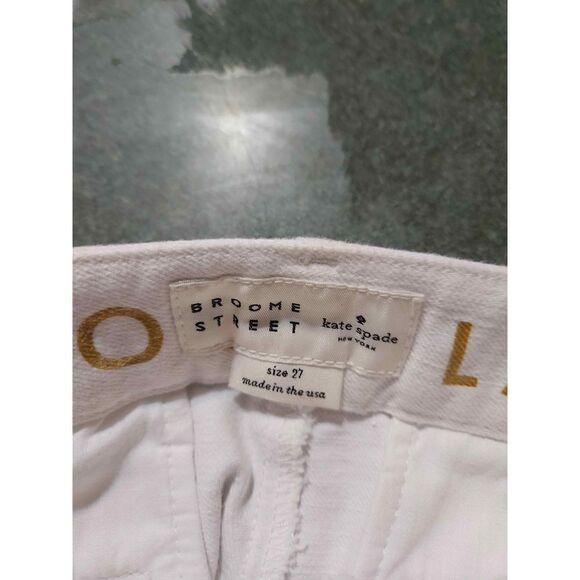 Kate Spade Broome Street white  Jeans sz 27 - Picture 3 of 5